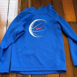 Nike Blue Basketball Long Sleeve Shirt